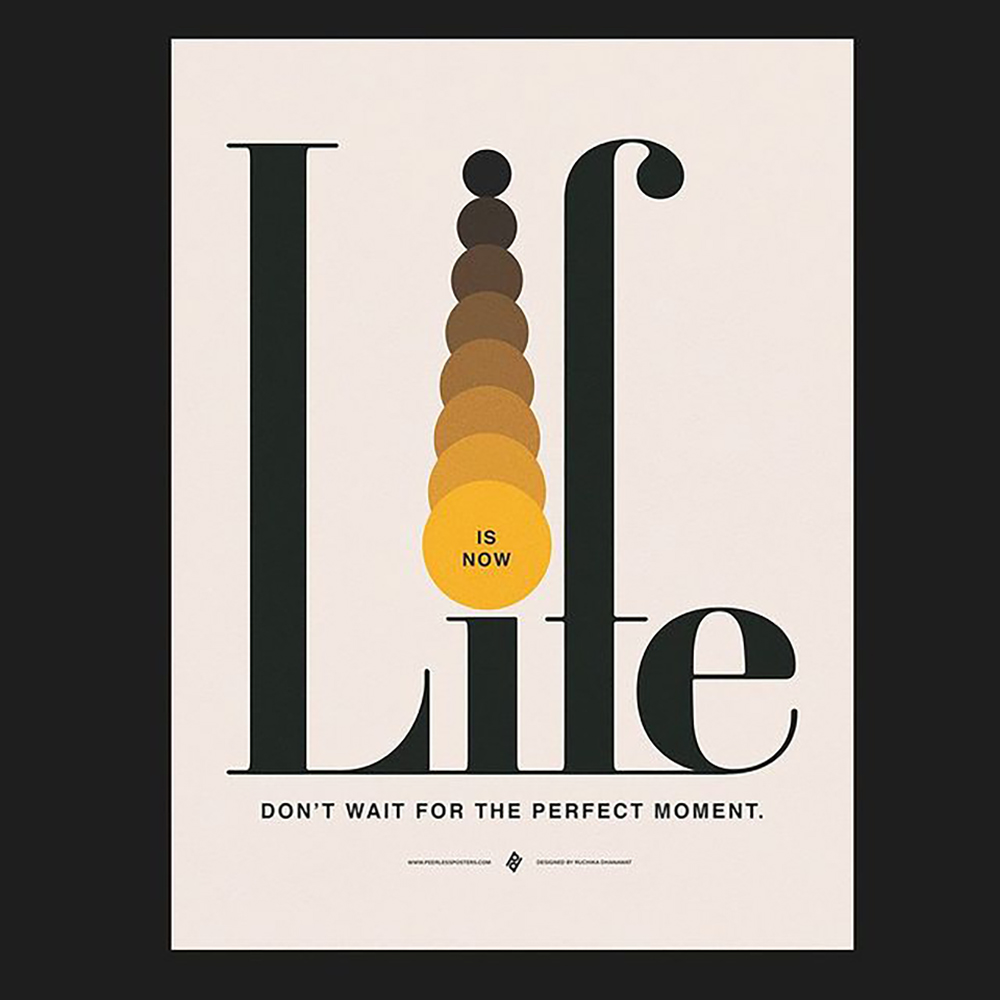 极具艺术感的图片与文字结合