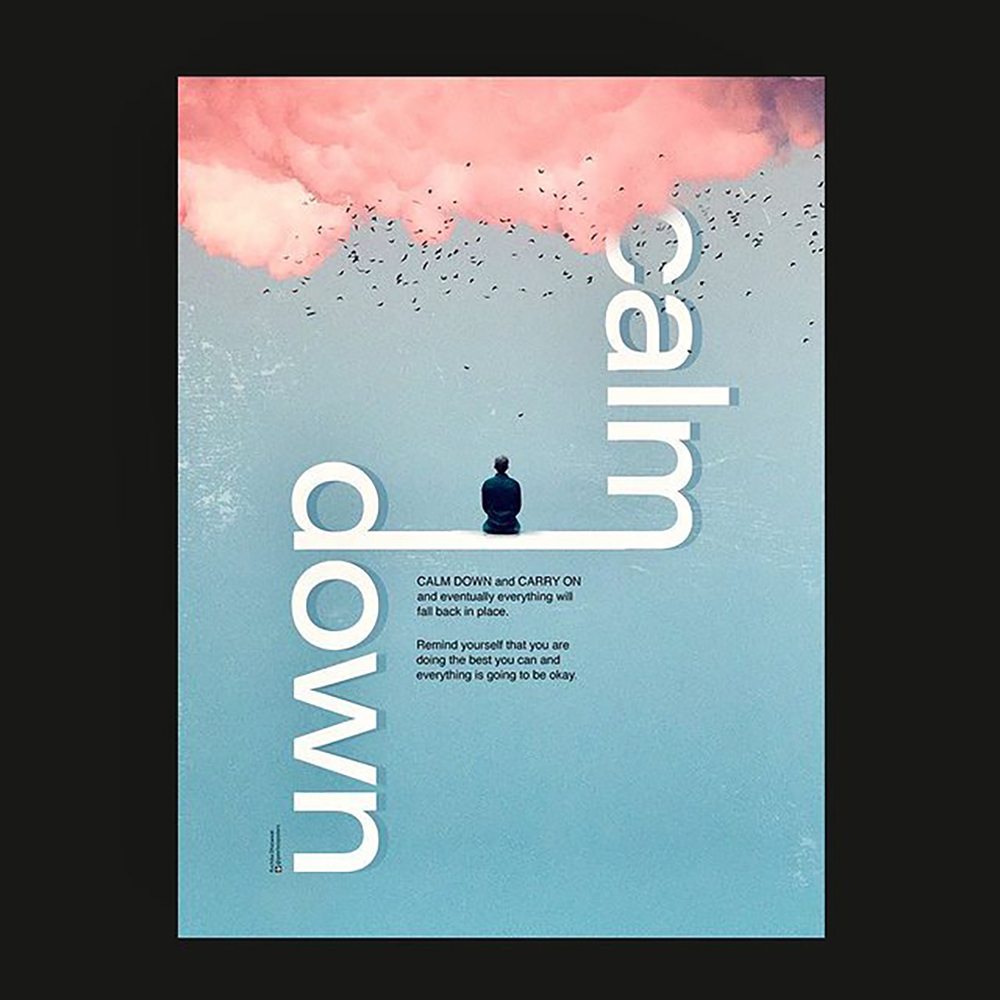 极具艺术感的图片与文字结合