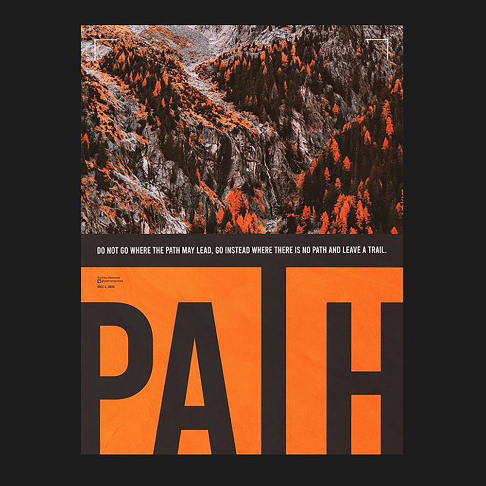 极具艺术感的图片与文字结合