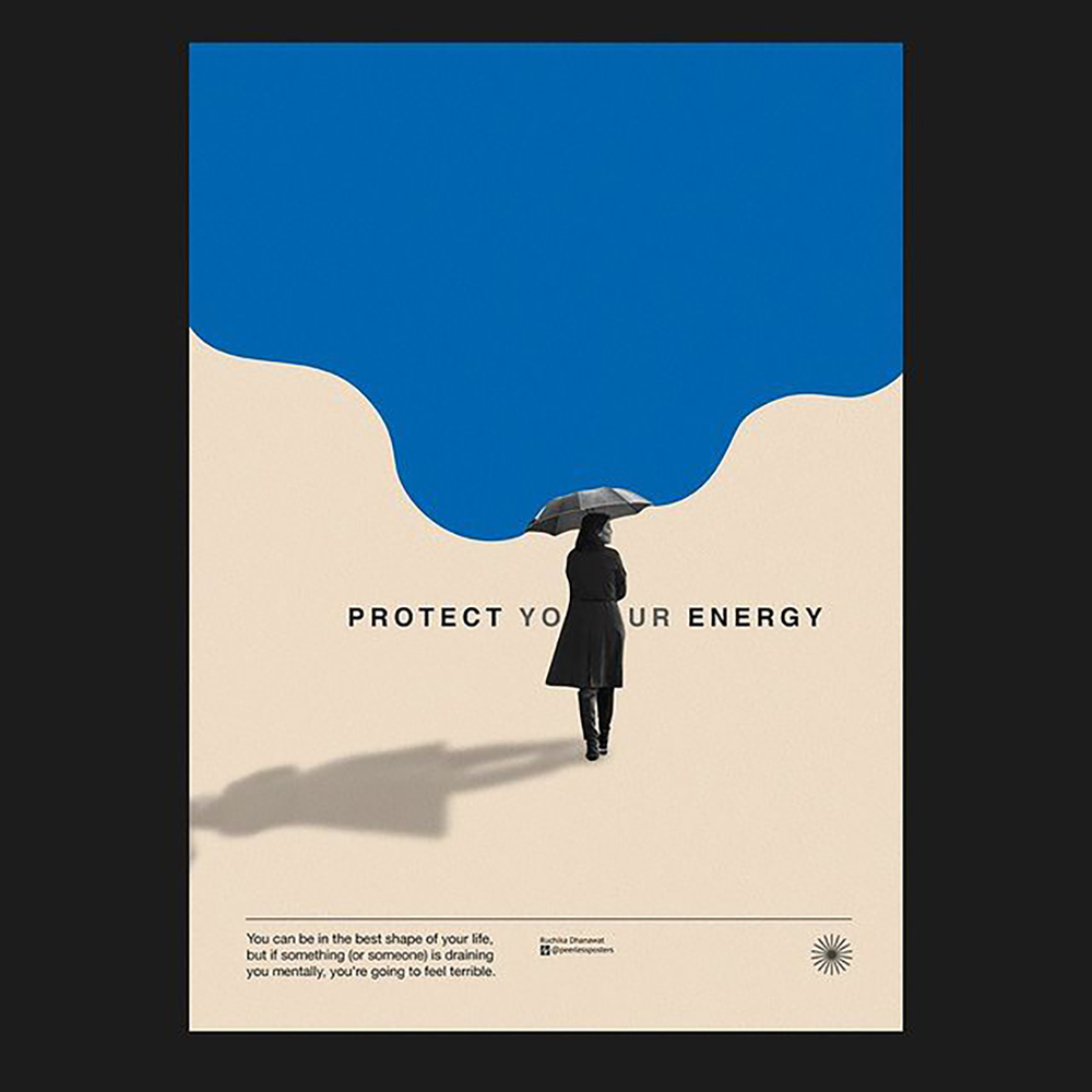 极具艺术感的图片与文字结合