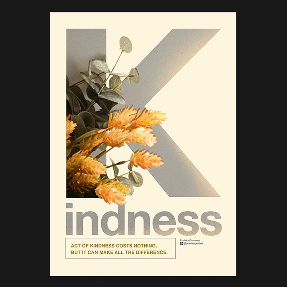 极具艺术感的图片与文字结合