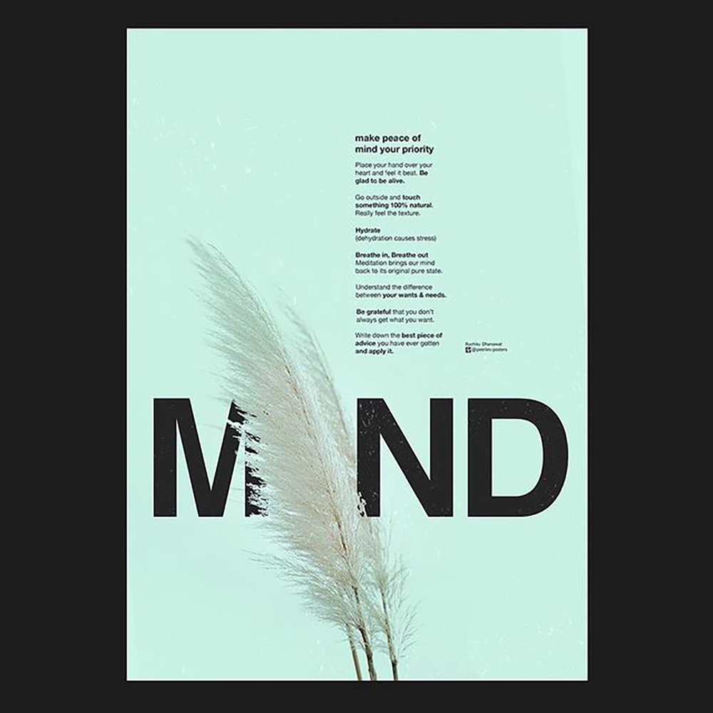 极具艺术感的图片与文字结合