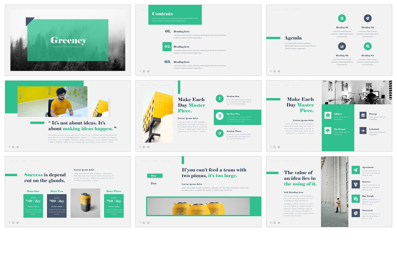 广告设计公司介绍PPT模版 (PPTX)