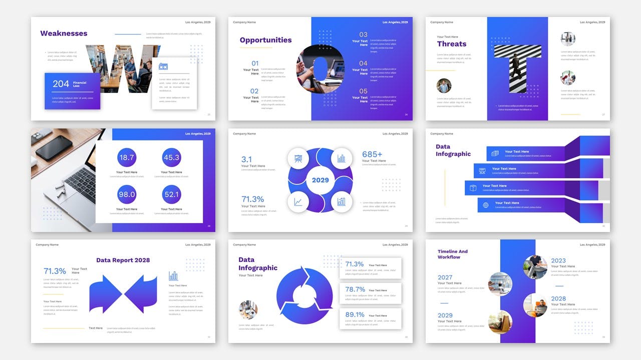 公司产品推荐PPT模版 (PPTX,PPT)