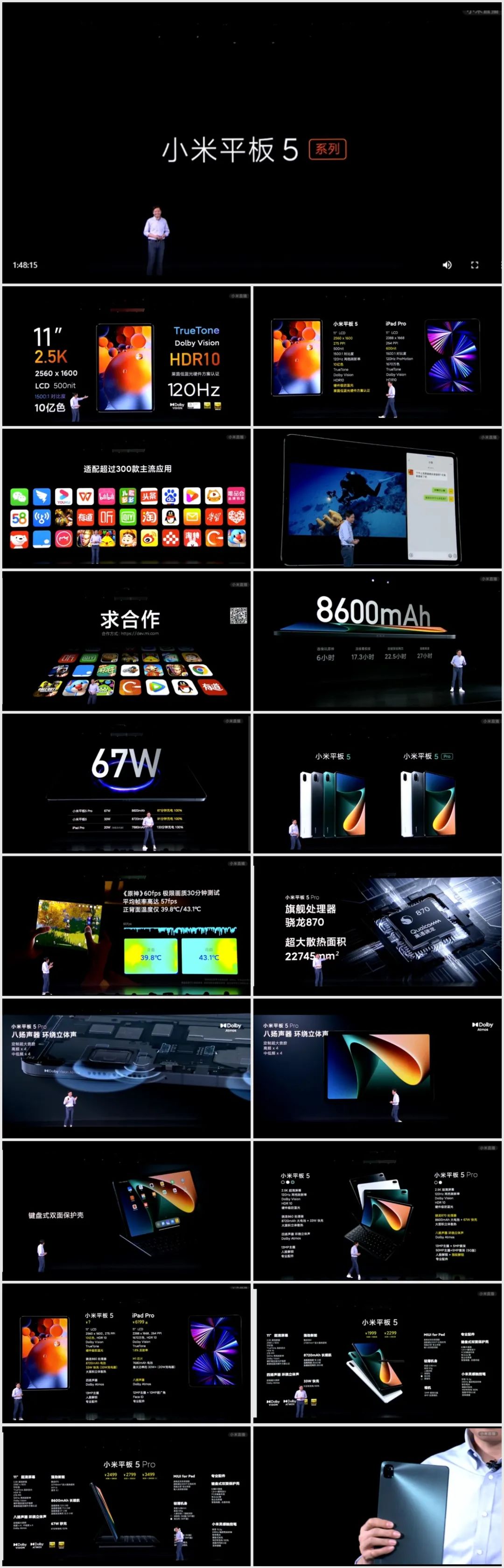 2021雷军年度演讲原版PPT曝光！附赠小米秋季新品发布会PPT案例！