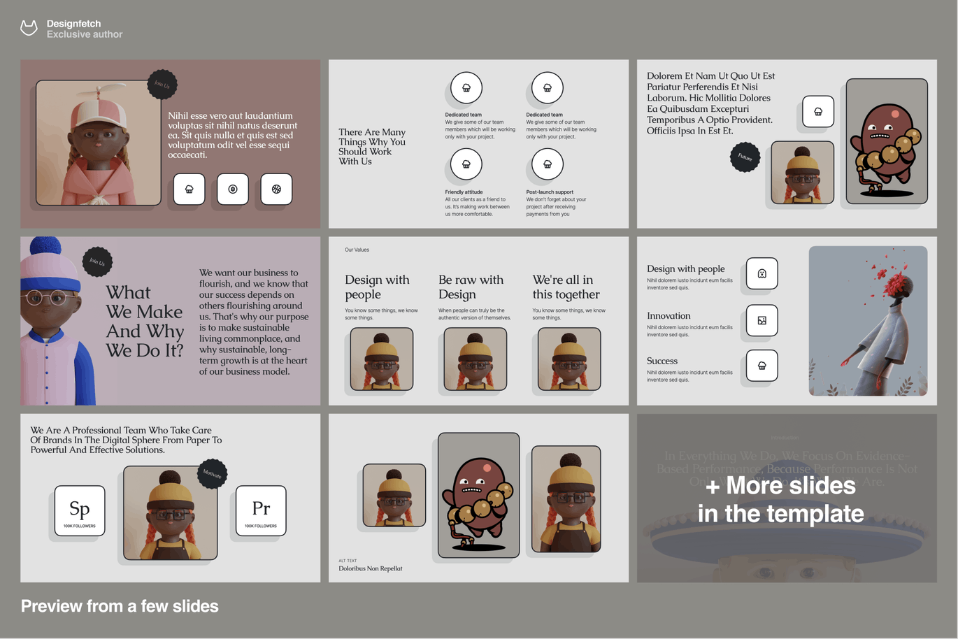 Nft加密技术 PPT模板 (PPTX)