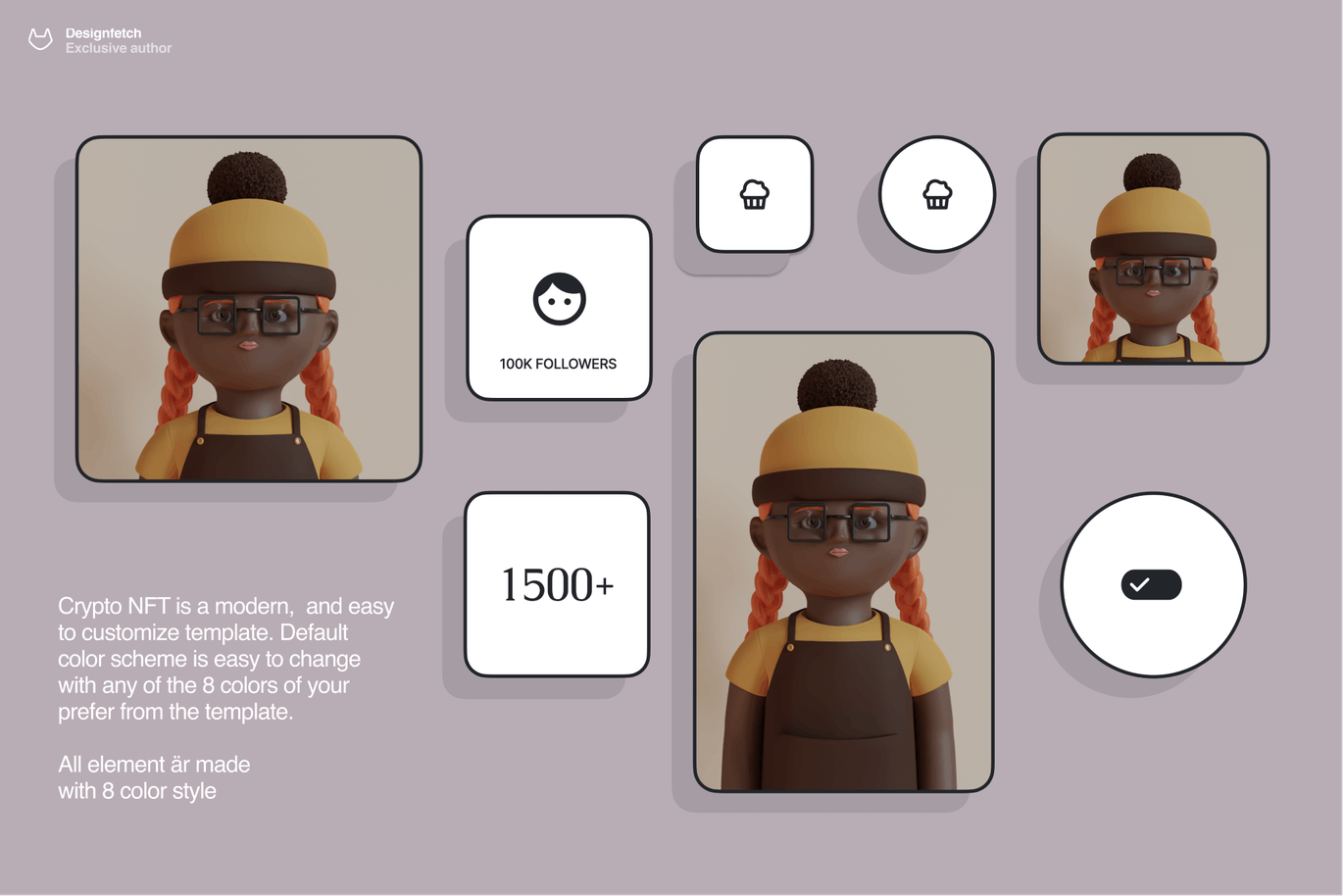 Nft加密技术 PPT模板 (PPTX)