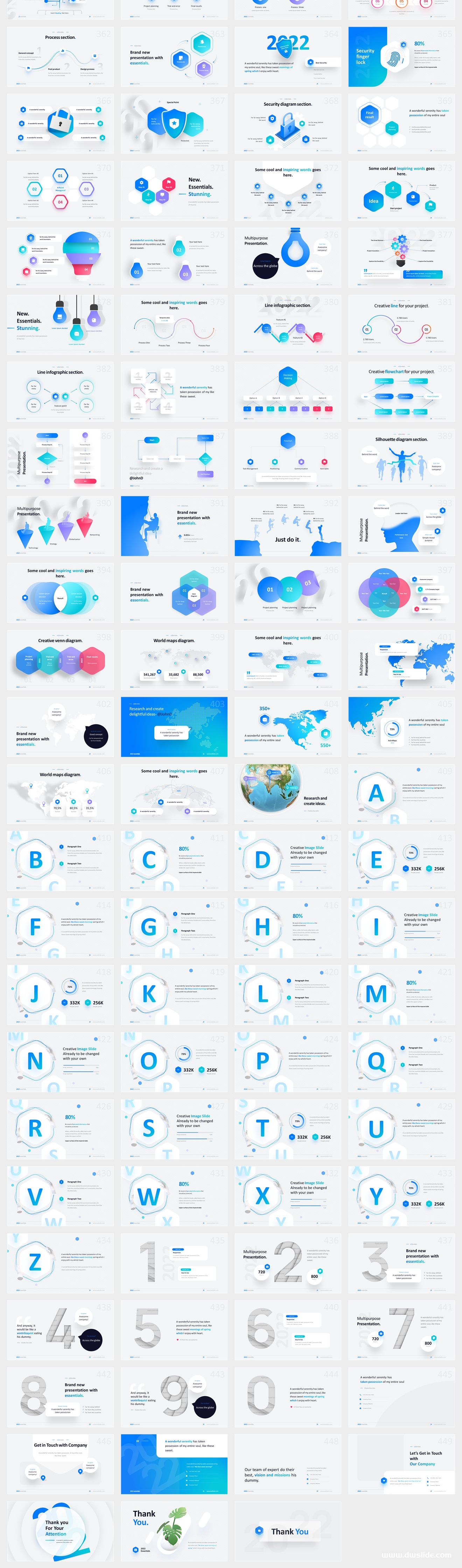 2022年新版商务汇报452页高级动态PPT版式大全！超级精美！