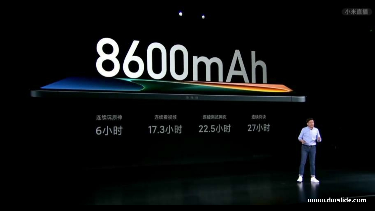 小米平板5发布会PPT案例-19页