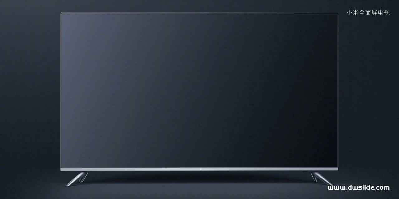 小米全面屏电视发布会PPT案例-86页