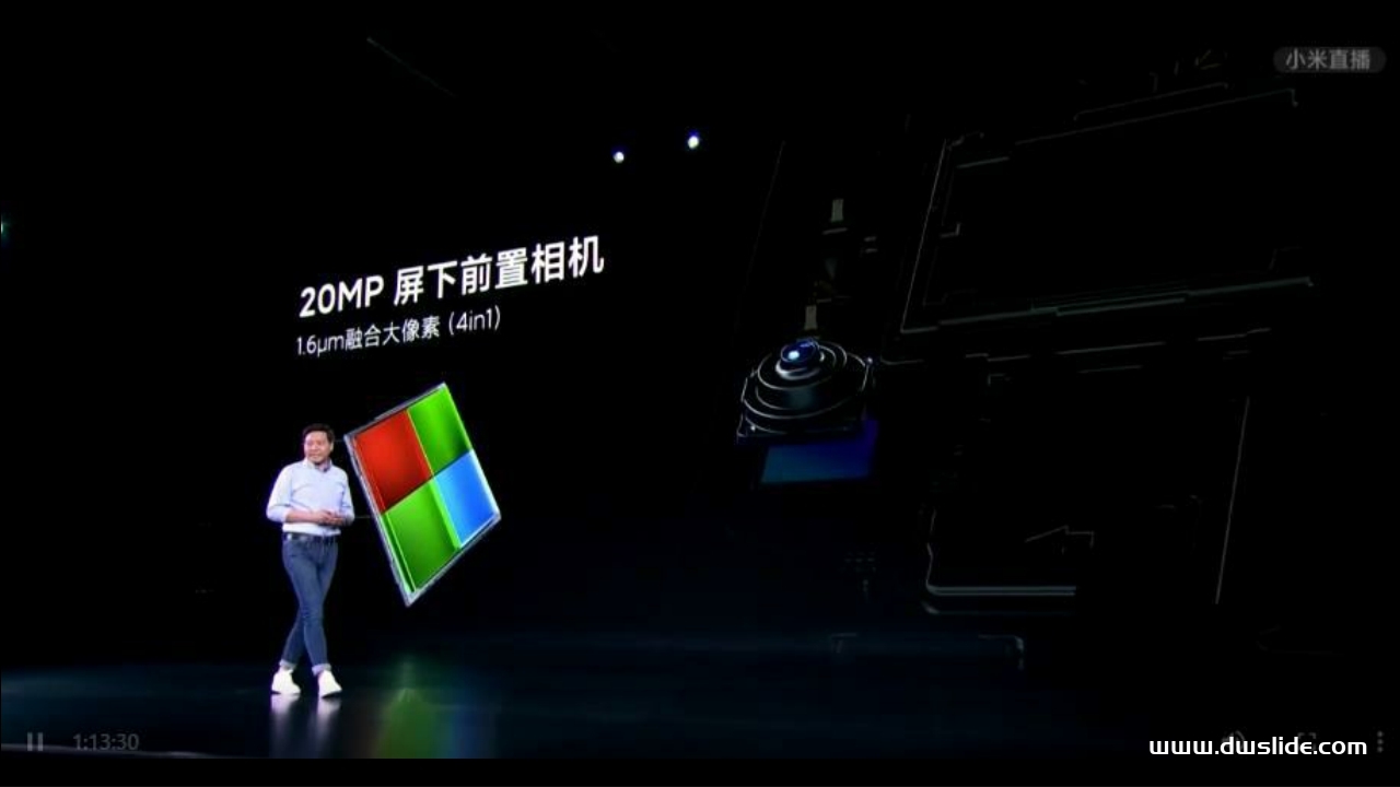 小米手机MIX4发布会PPT案例-32页