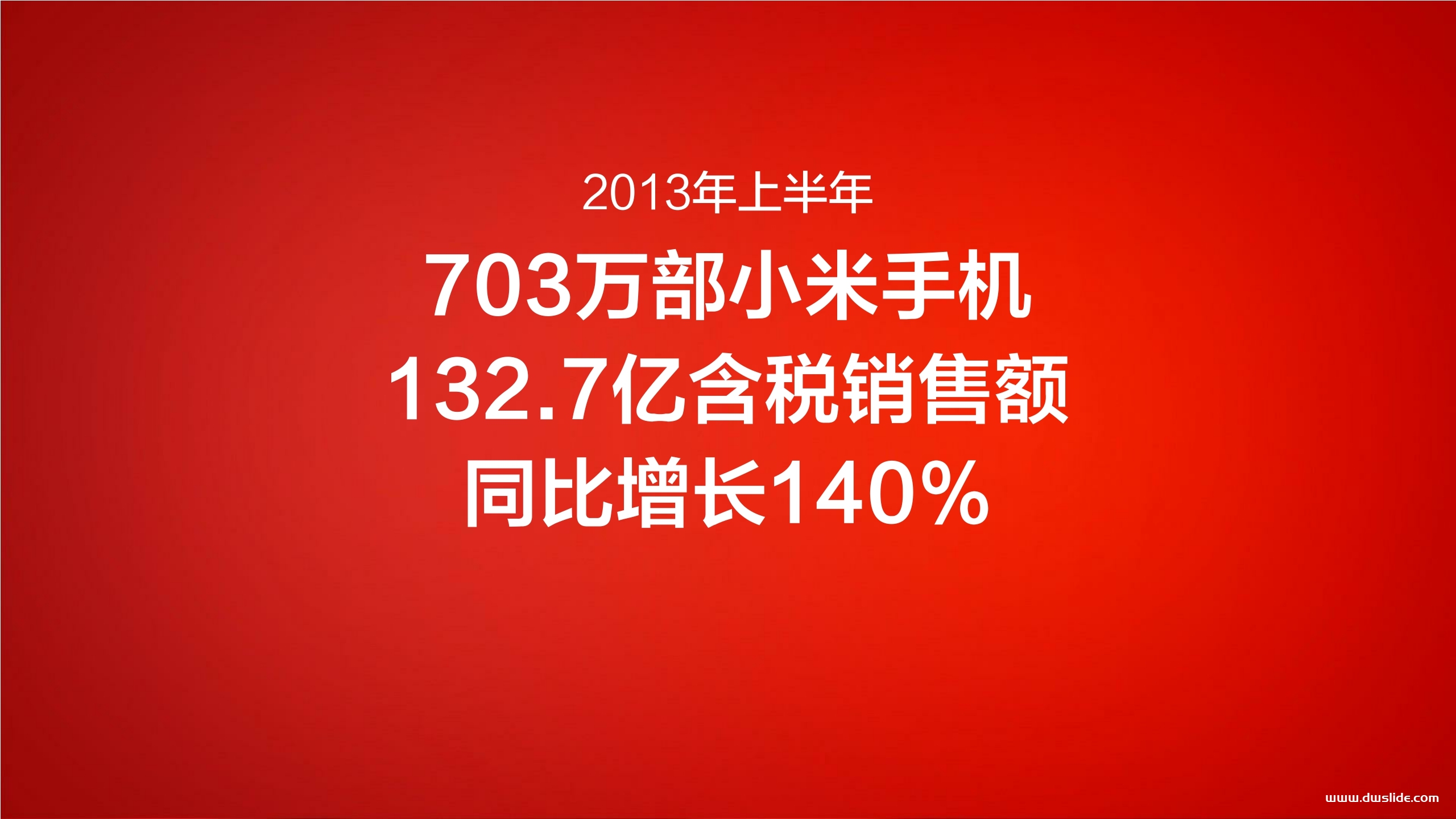 红米手机发布会PPT案例-42页