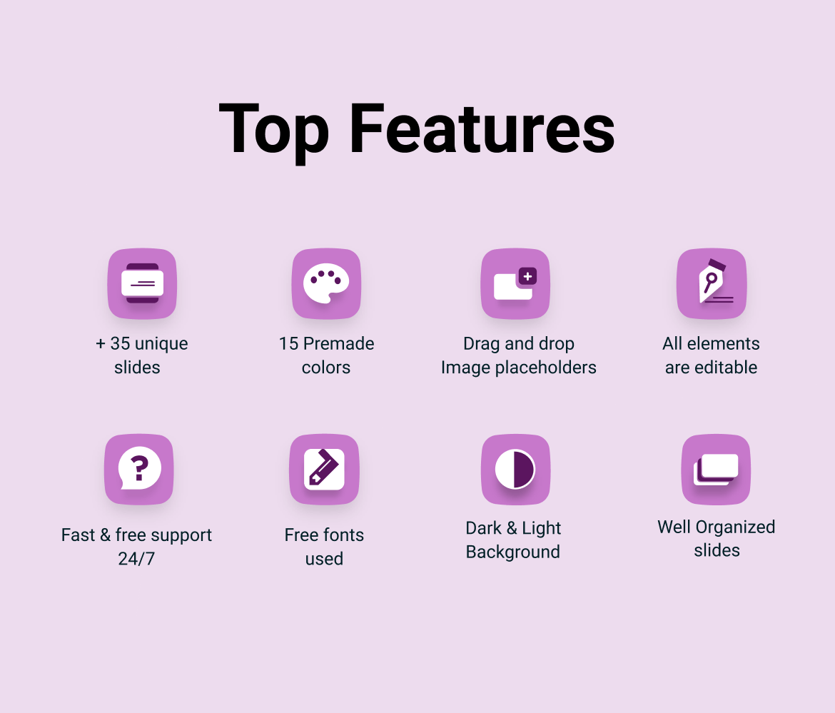 紫色数字营销PPT演示模板 (PPTX)