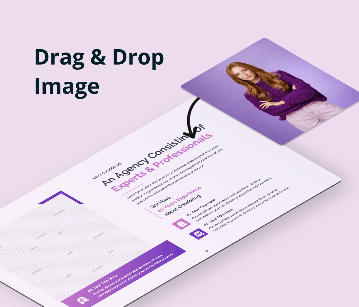 紫色数字营销PPT演示模板 (PPTX)