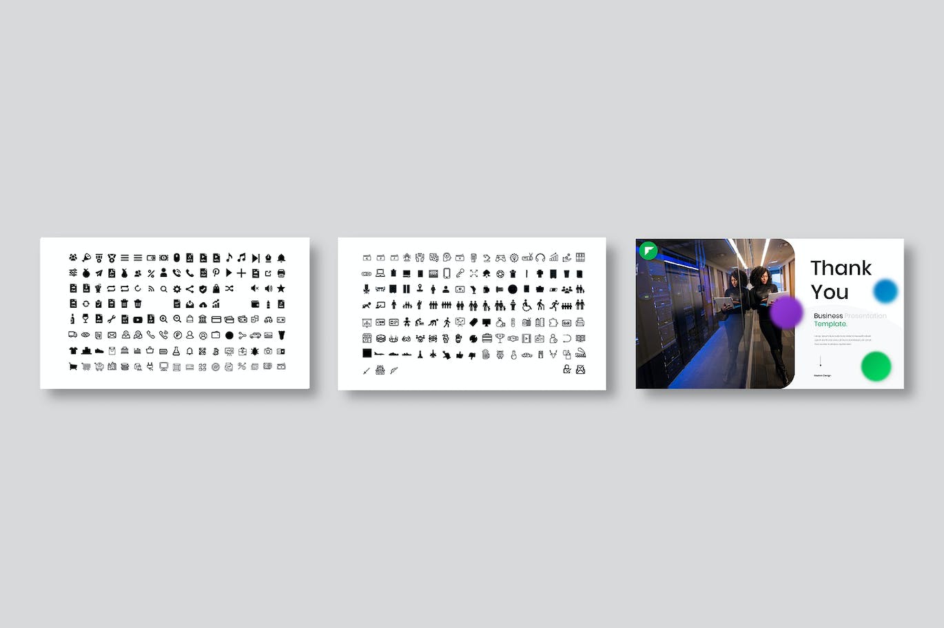 时尚高端清新简约优雅的多用途商务商业powerpoint幻灯片演示模板（pptx）