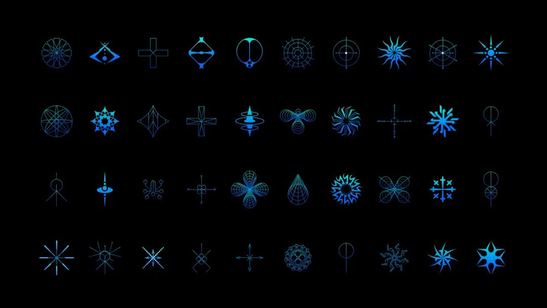 PPT里的抽象图形素材，齐了！