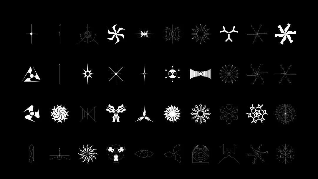 PPT里的抽象图形素材，齐了！