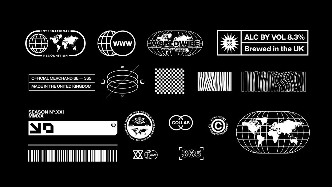 PPT里的抽象图形素材，齐了！