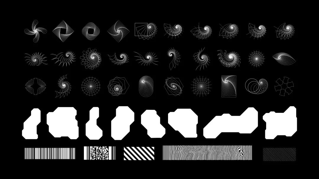 PPT里的抽象图形素材，齐了！