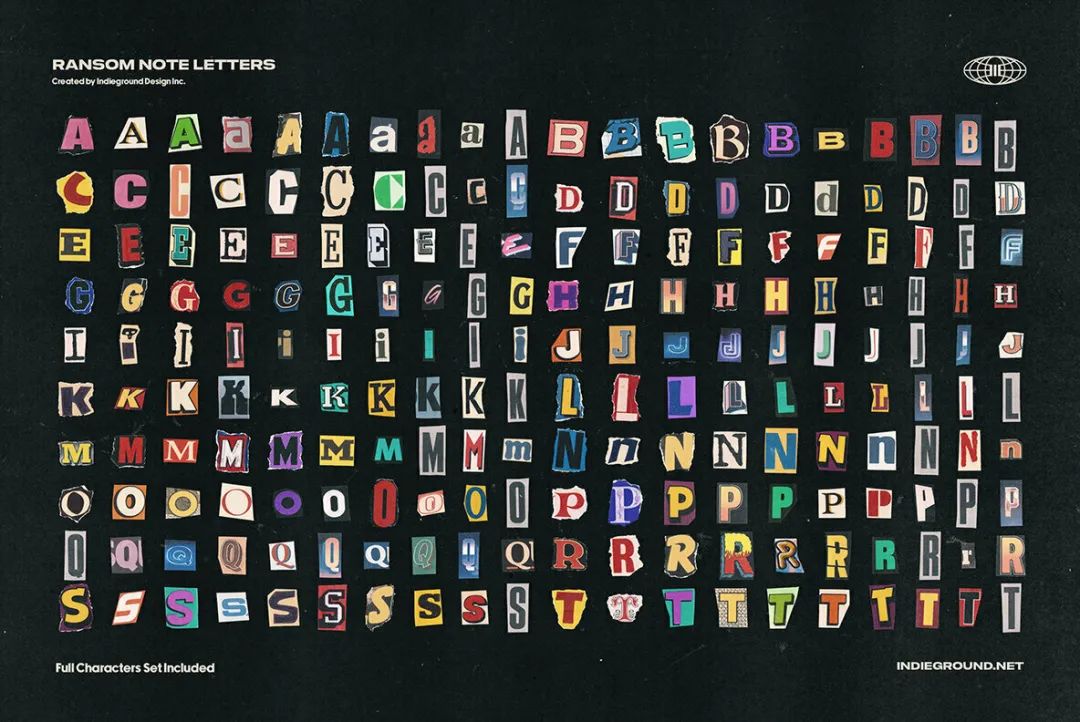 潮流艺术贴纸素材,这次整齐了!