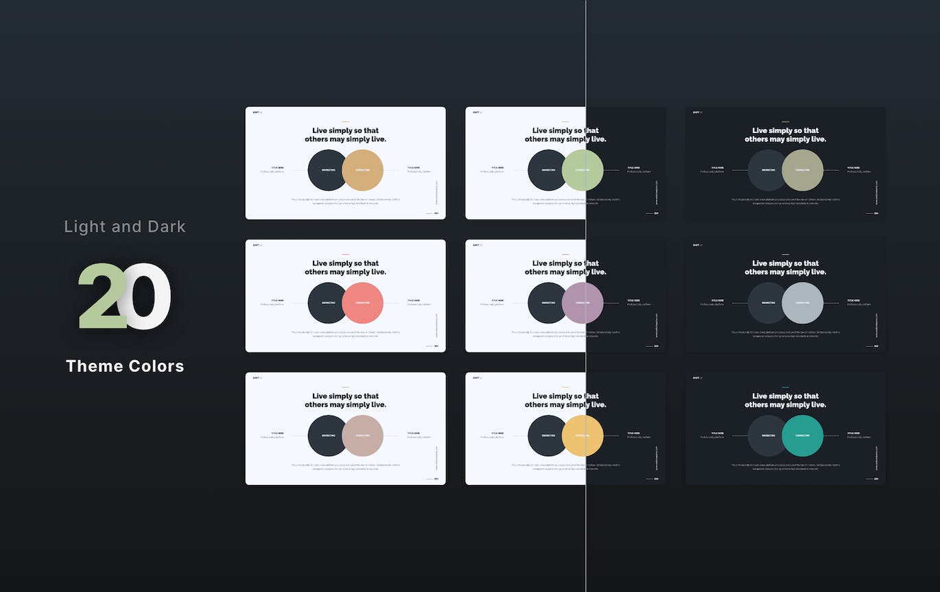 金色高端多用途设计演示文稿PPT模板 (PPTX)