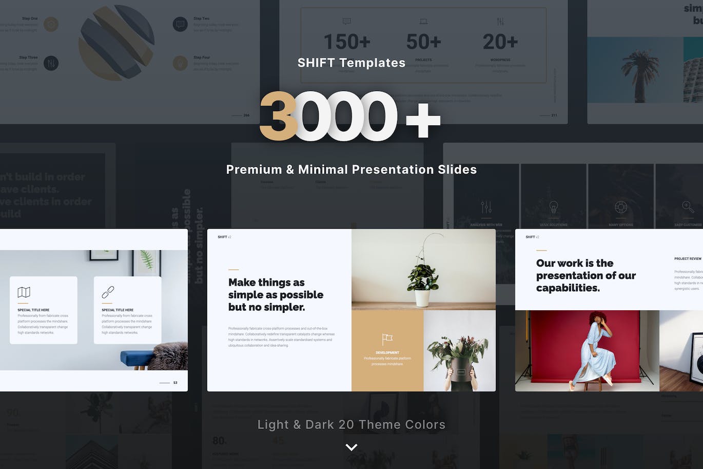 金色高端多用途设计演示文稿PPT模板 (PPTX)