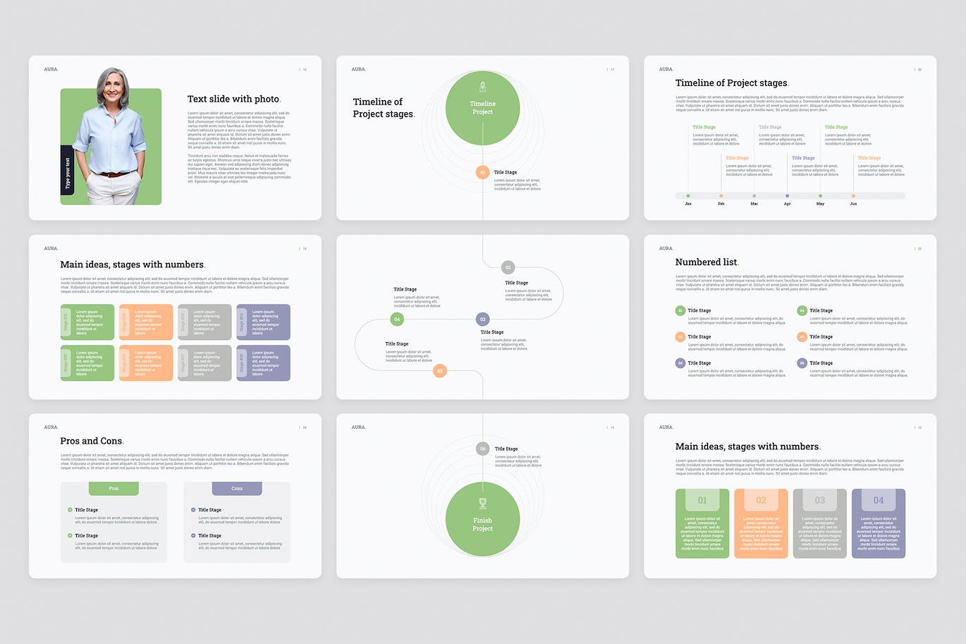月度总计业务分析报告ppt模板 (PPTX,PDF)