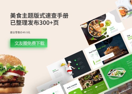 342页高级餐饮美食主题PPT排版版式合集速查手册