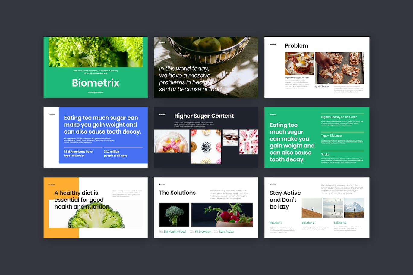 美食餐饮商业商务餐饮介绍PPT模板