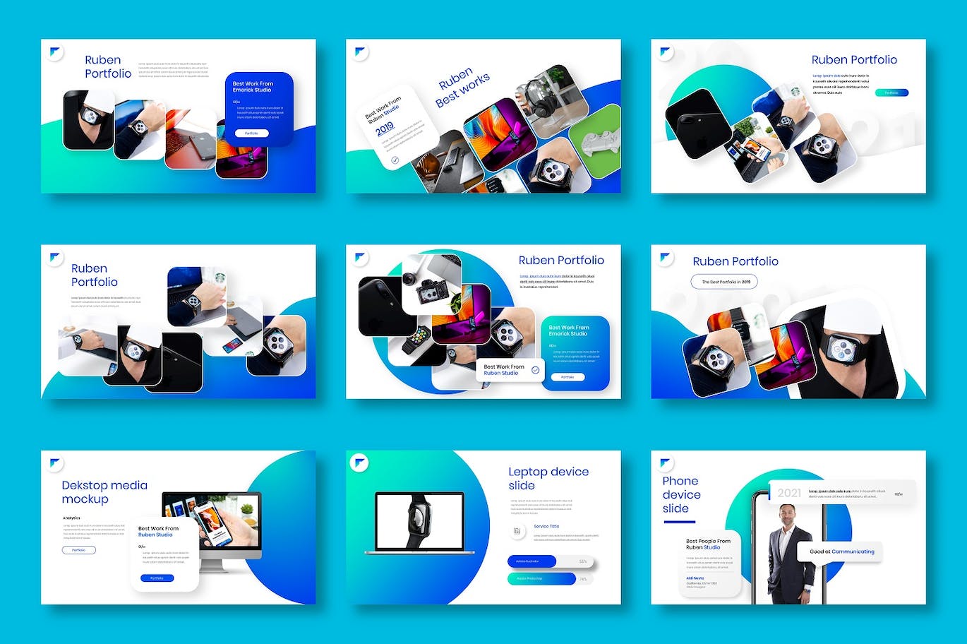 商业业务介绍PPT模版 (PPTX)