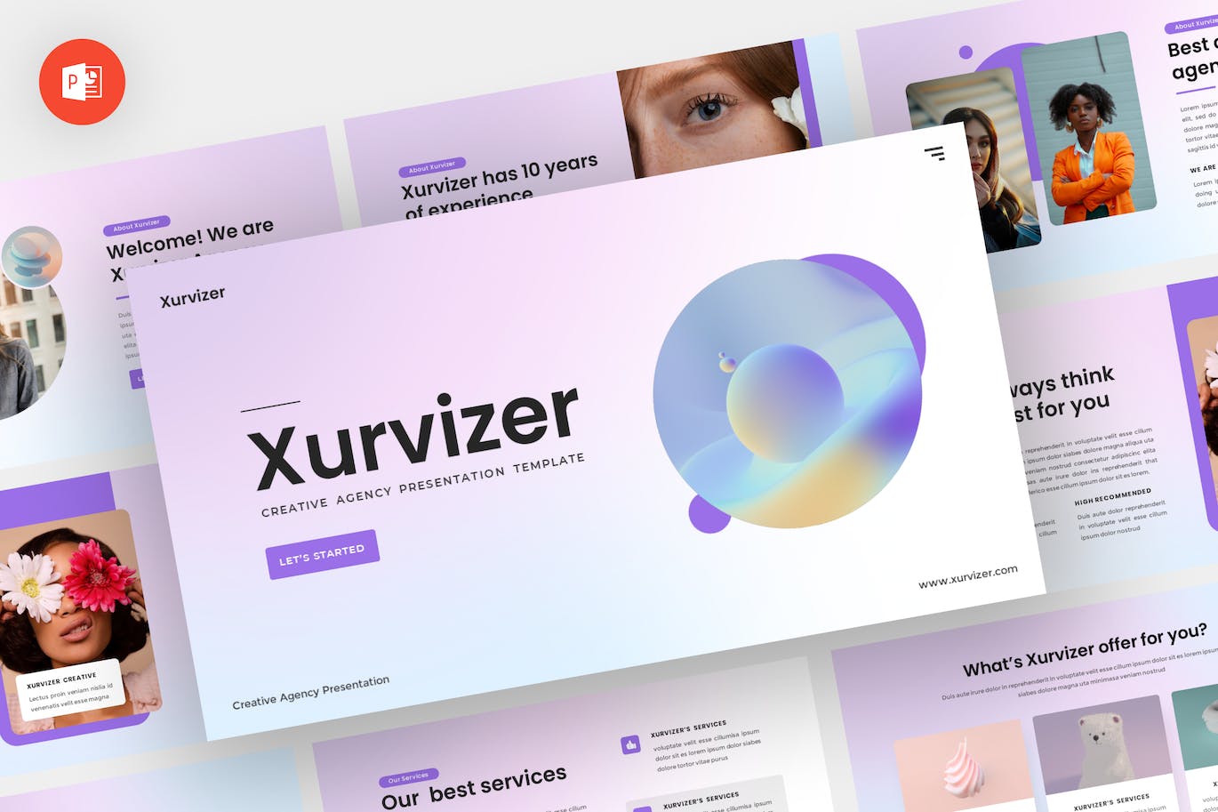 时尚创意PPT模版 (PPT,PPTX)