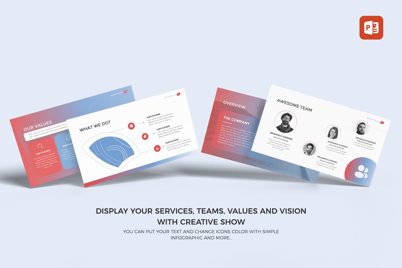 清新时尚简约高端商业计划书PPT幻灯片演示模板（pptx）