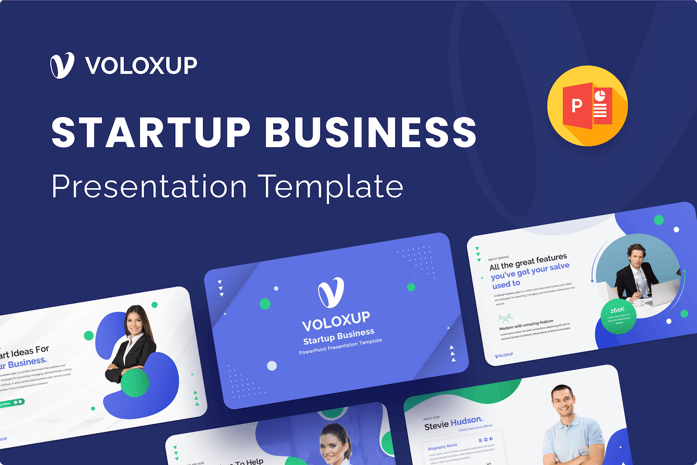 创意的商业计划书PPT模版 (PPTX)