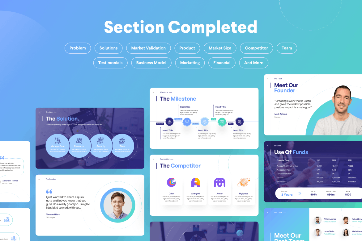 业务计划PPT模版下载 (PPTX)