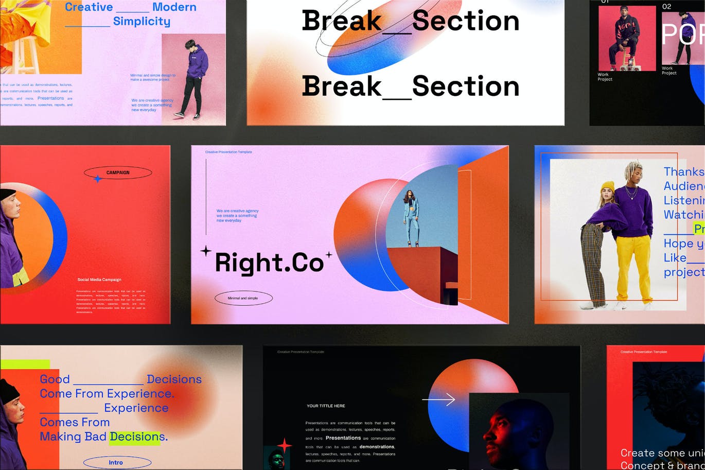 品牌指南PPT模版下载 (PPTX)