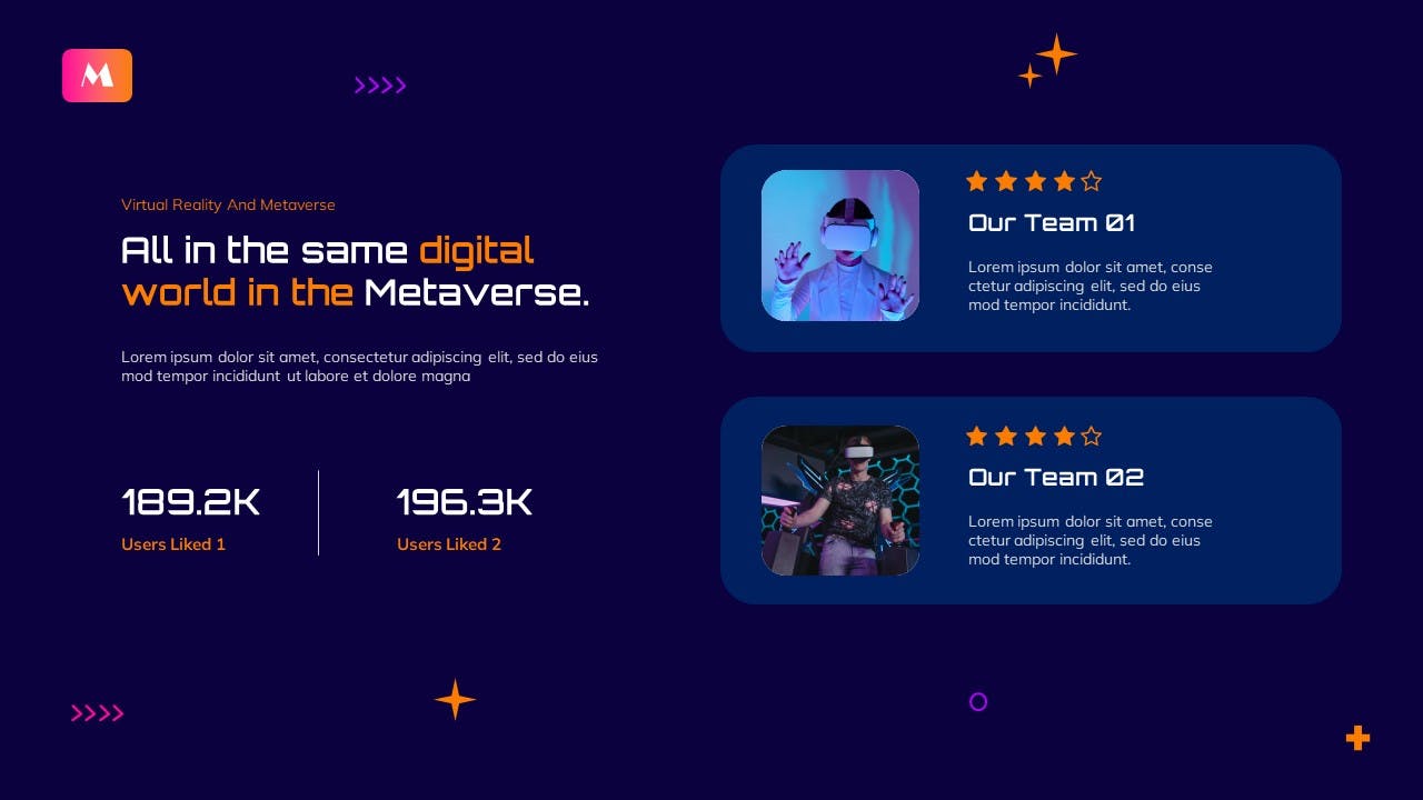 虚拟现实 PPT模板 (PPTX,PPT)