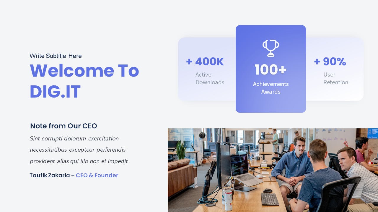 企业融资PPT模版 (PPTX)