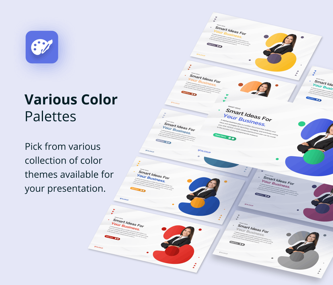 创意的商业计划书PPT模版 (PPTX)