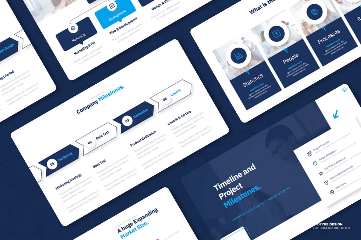 极简主义业务介绍PPT模版 (PPTX)