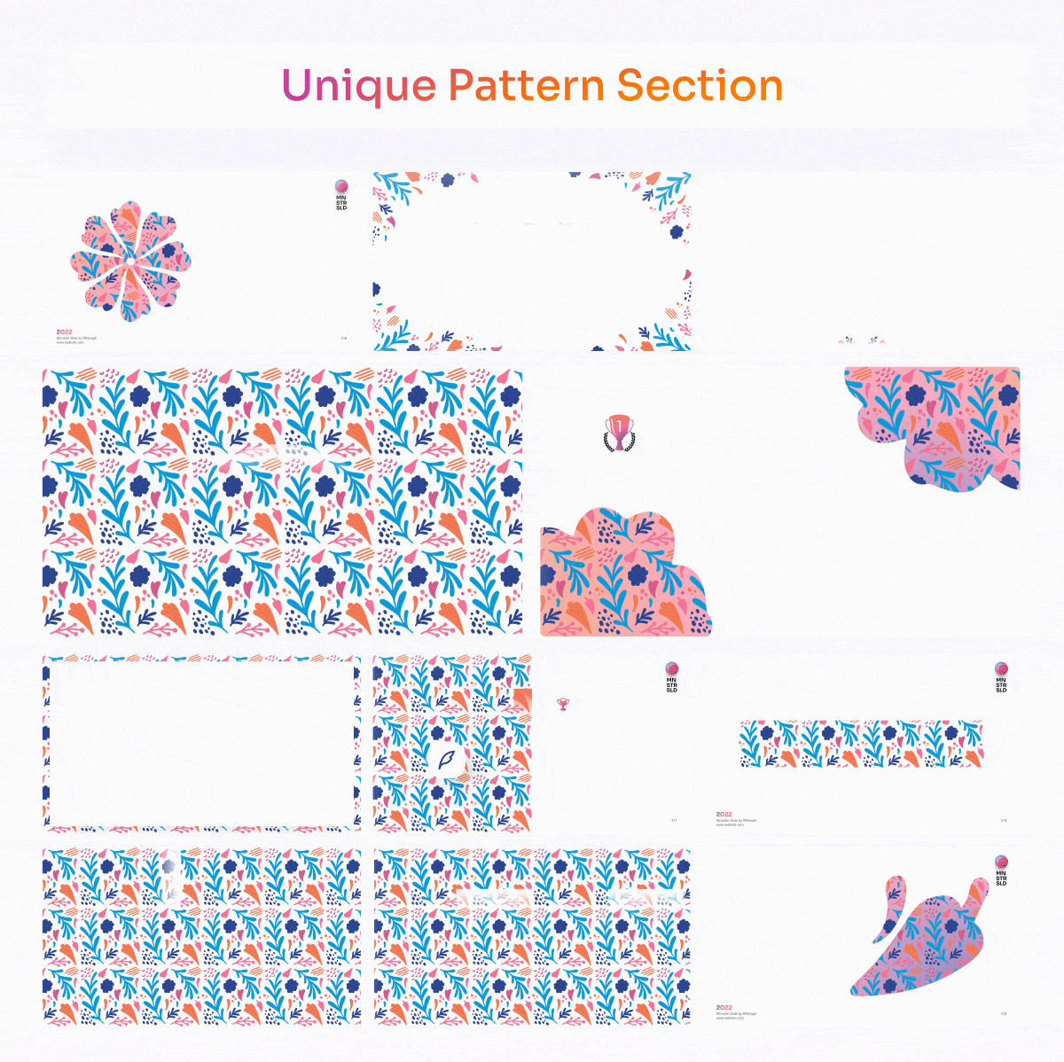 1000+动态高级感图文3d立体场景图形PPT模板[S98]