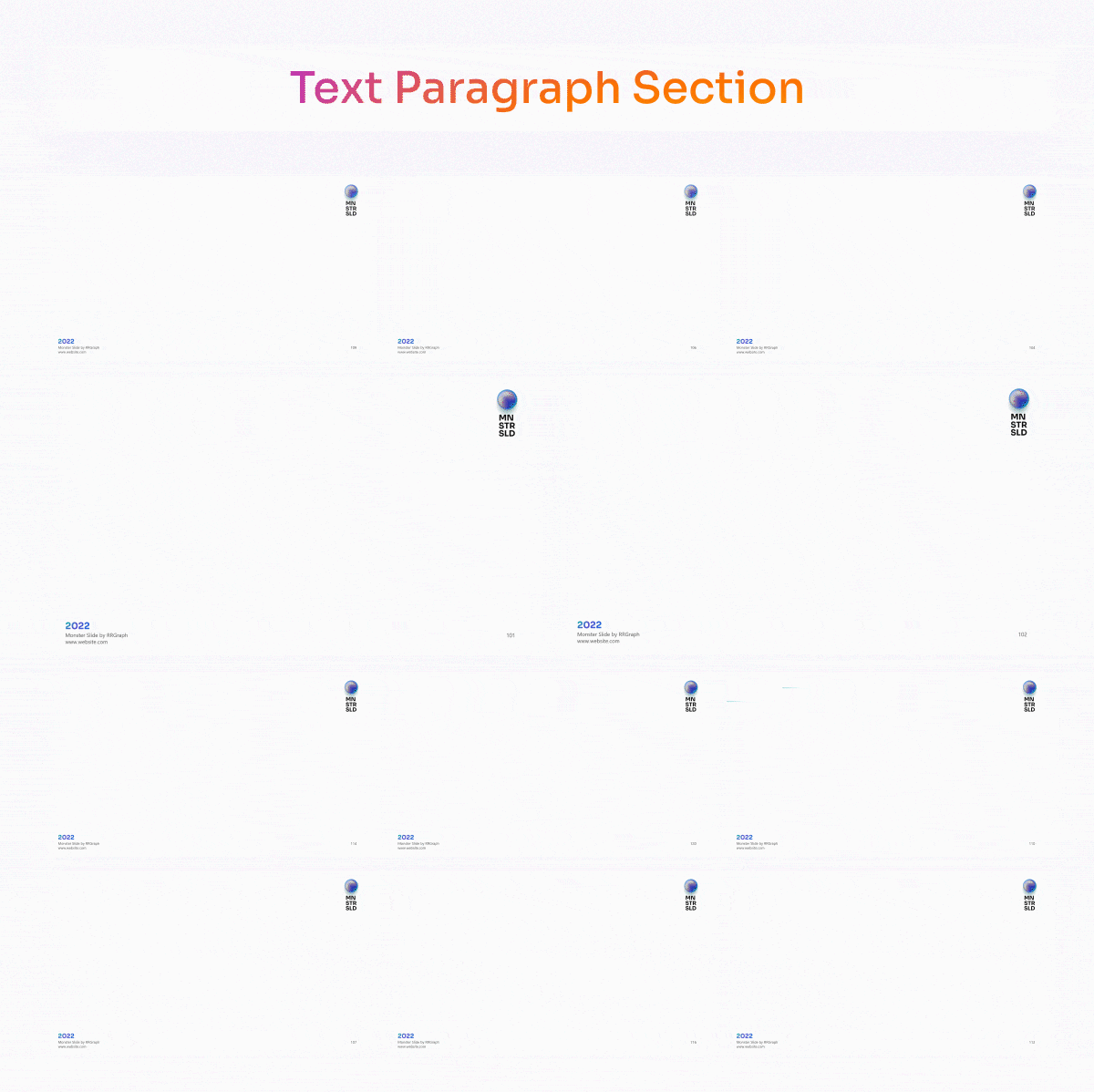 1000+动态高级感图文3d立体场景图形PPT模板[S98]