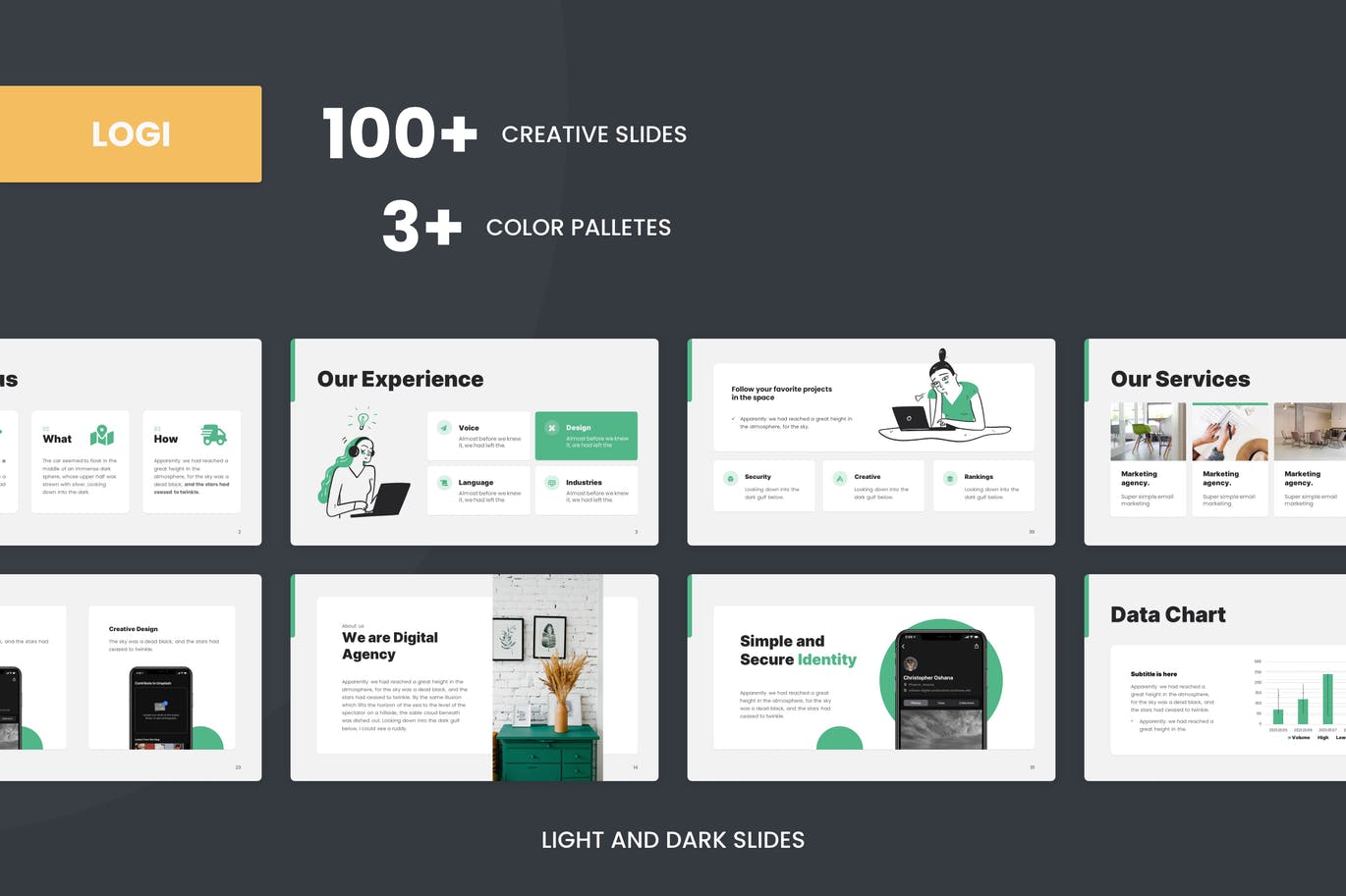 LOGI – 谷歌幻灯片演示模板 (PPTX)