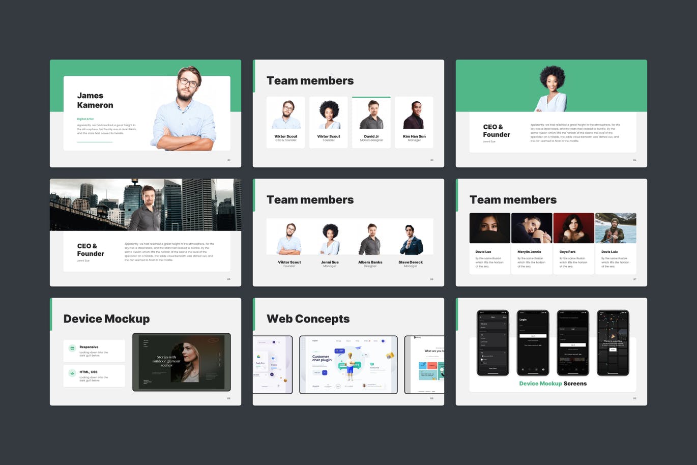 LOGI – 谷歌幻灯片演示模板 (PPTX)