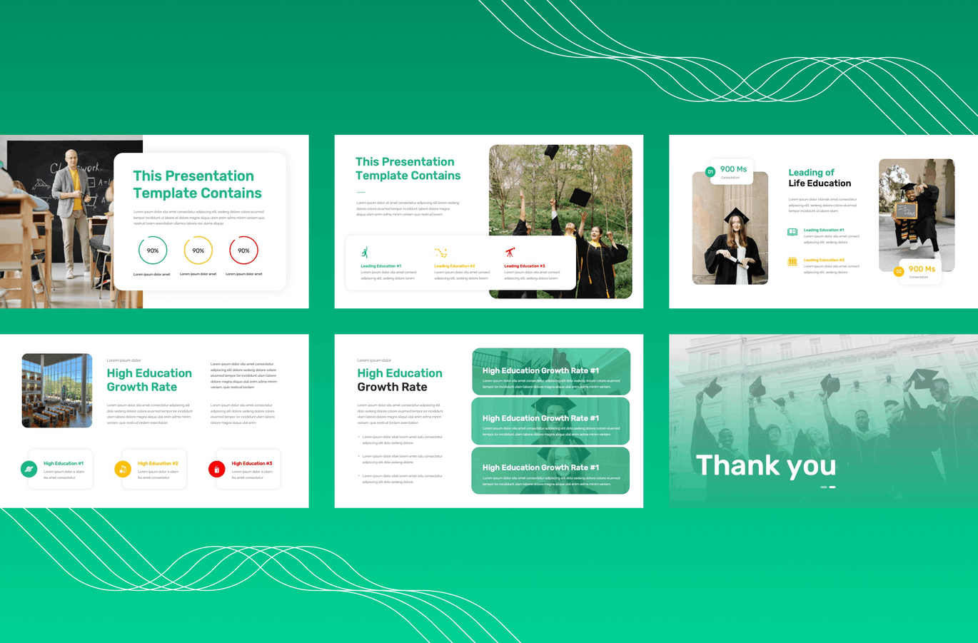 教育演示文稿PPT模板　 (PPT)