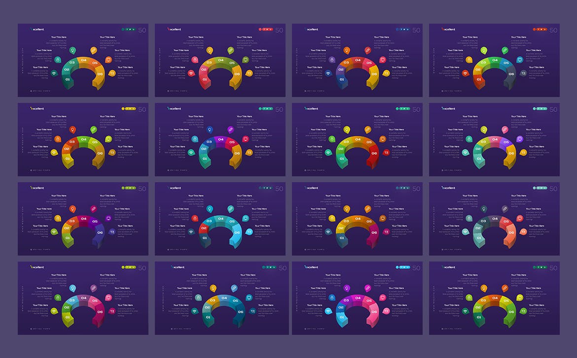 动态ppt模板紫色数据图表公司介绍展示工作汇总商务简约 ppt素材