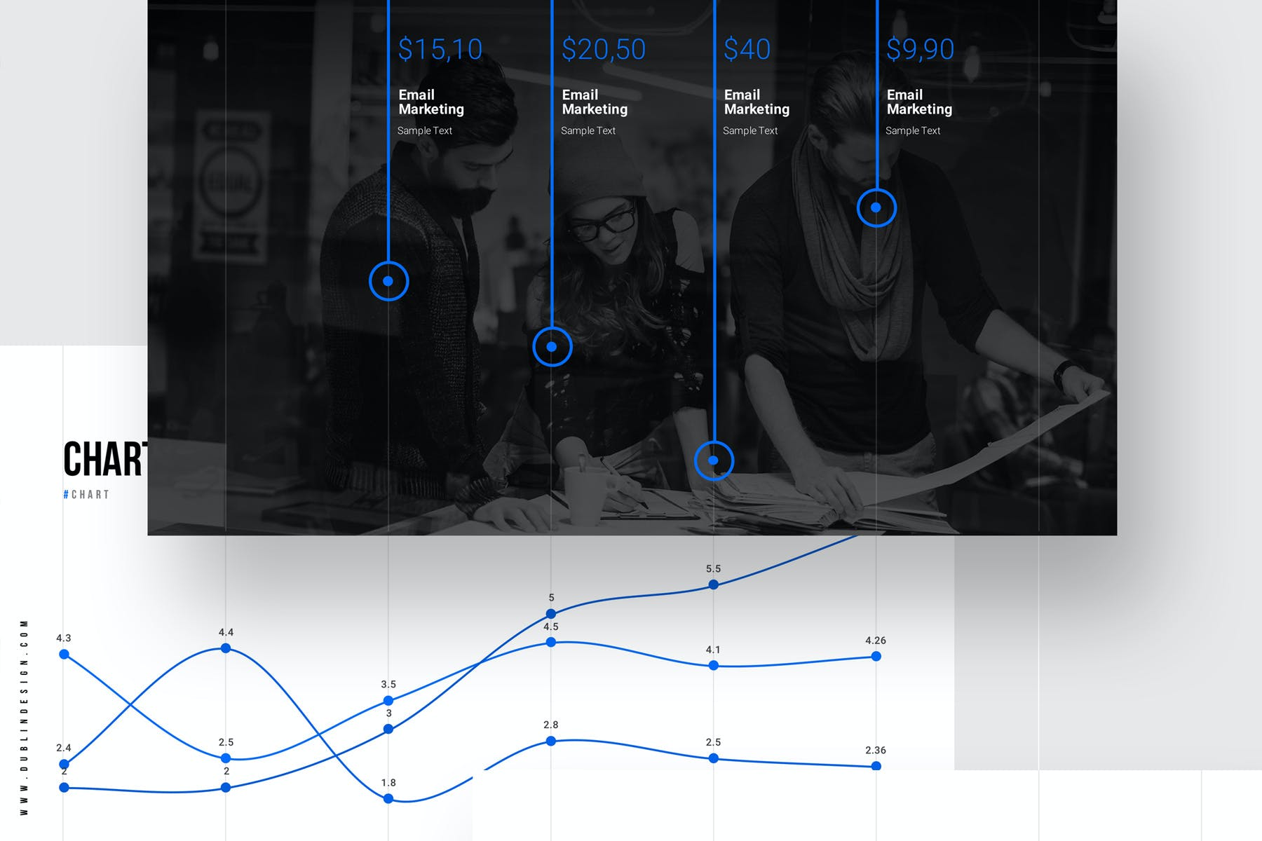 商务ppt模板精选欧美简约创意平面设计公司介绍 动态ppt素材新款