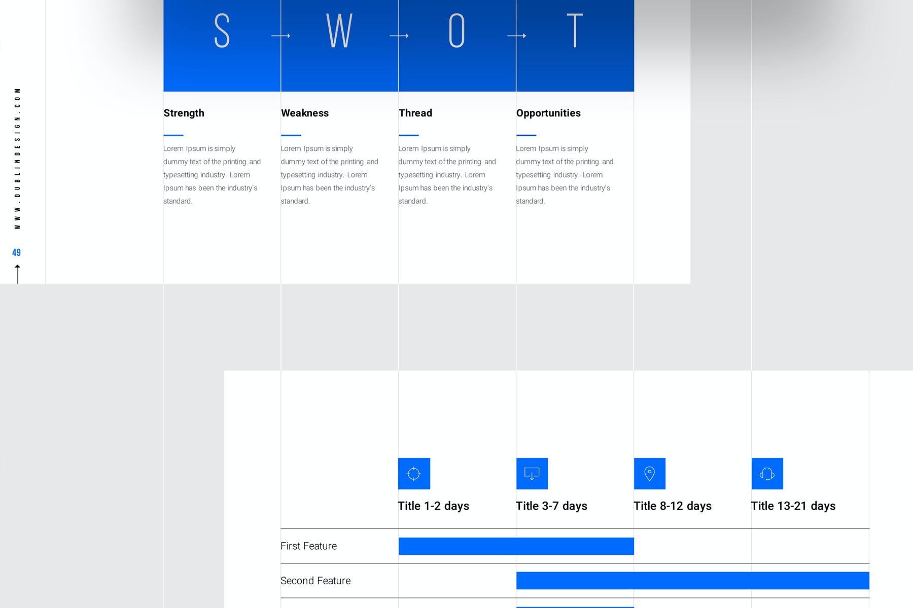商务ppt模板精选欧美简约创意平面设计公司介绍 动态ppt素材新款