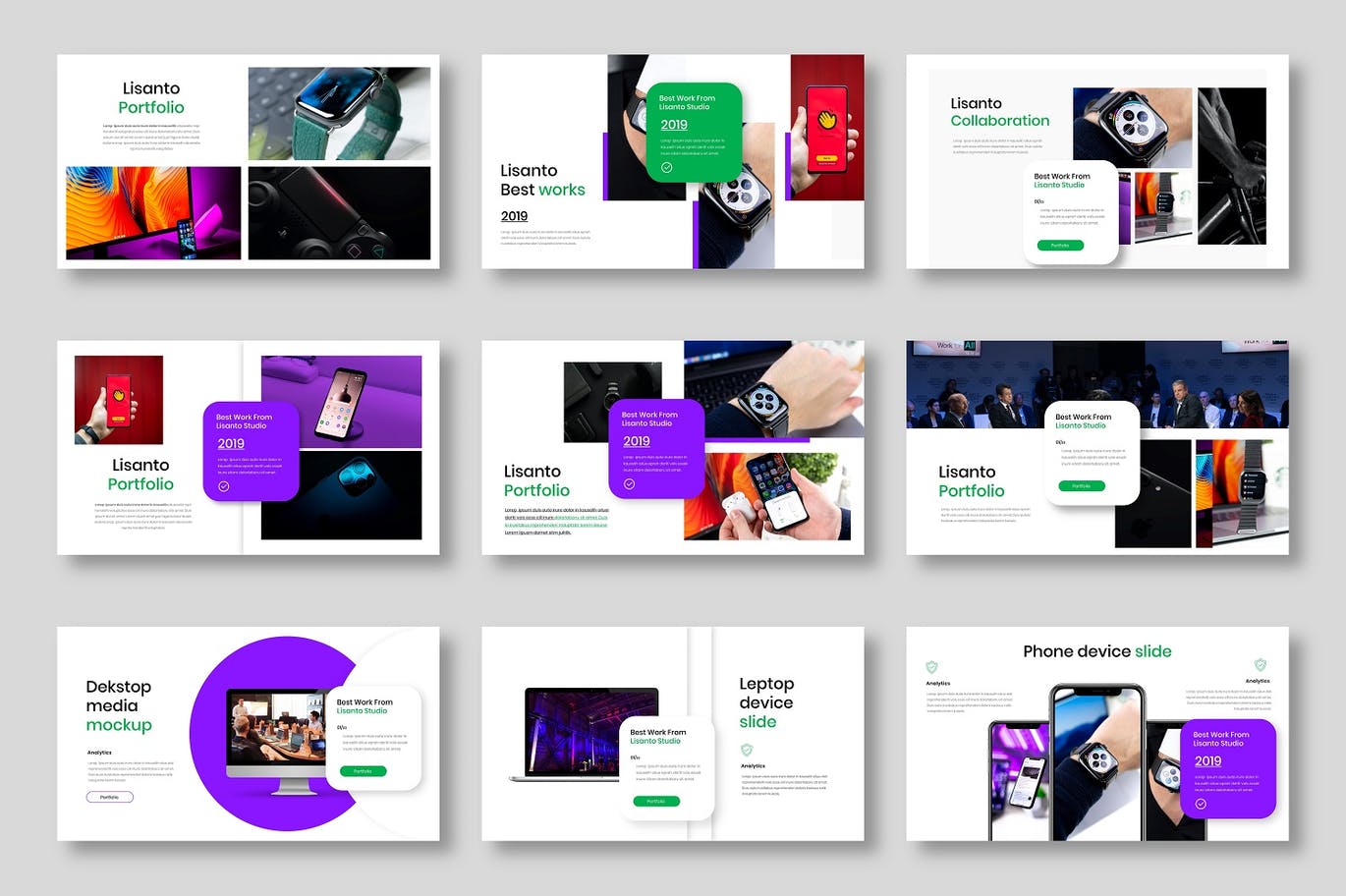 高品质的时尚高端商业提案PPT演示模板（pptx）