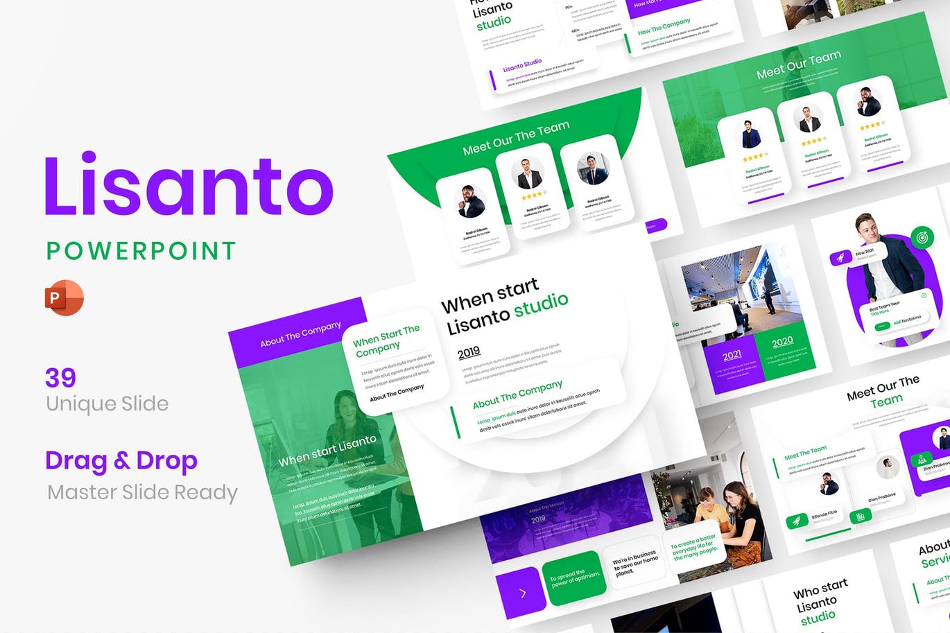 高品质的时尚高端商业提案PPT演示模板（pptx）