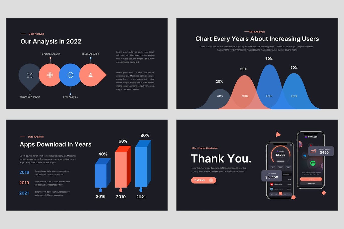 移动应用和SAAS业务推广ppt模板 (PPT,PPTX)